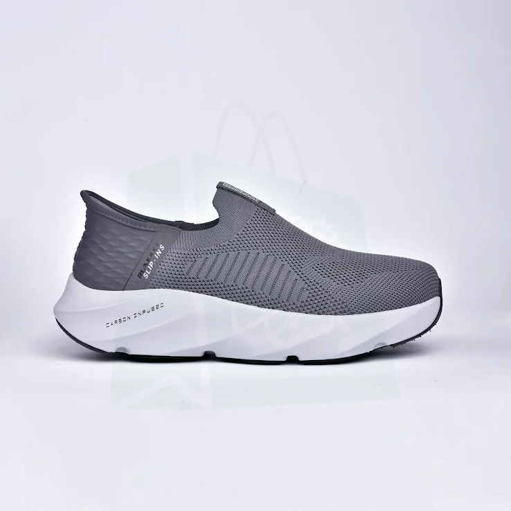 Skechers Run Easy Slip Ins Grey