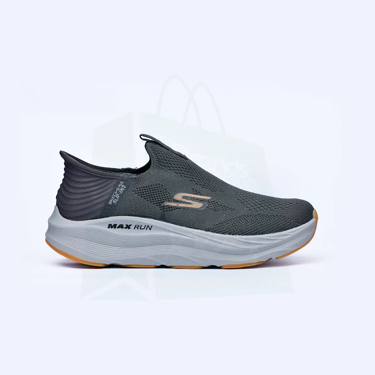 Skechers Max Run Slip Ins Grey