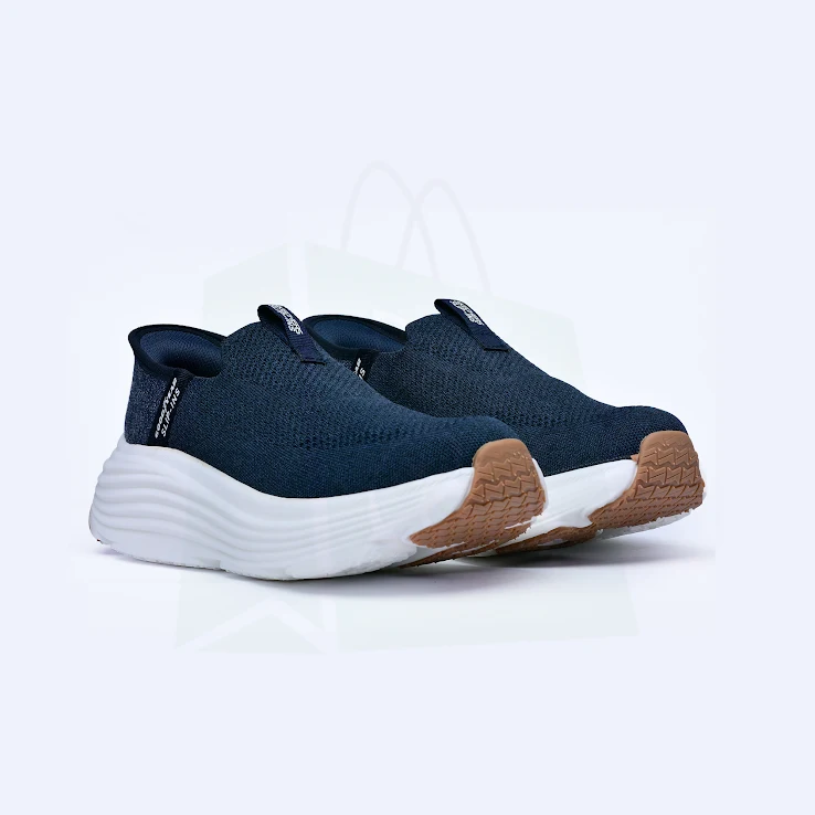 Skechers Max Cushion Slip Ins Navy