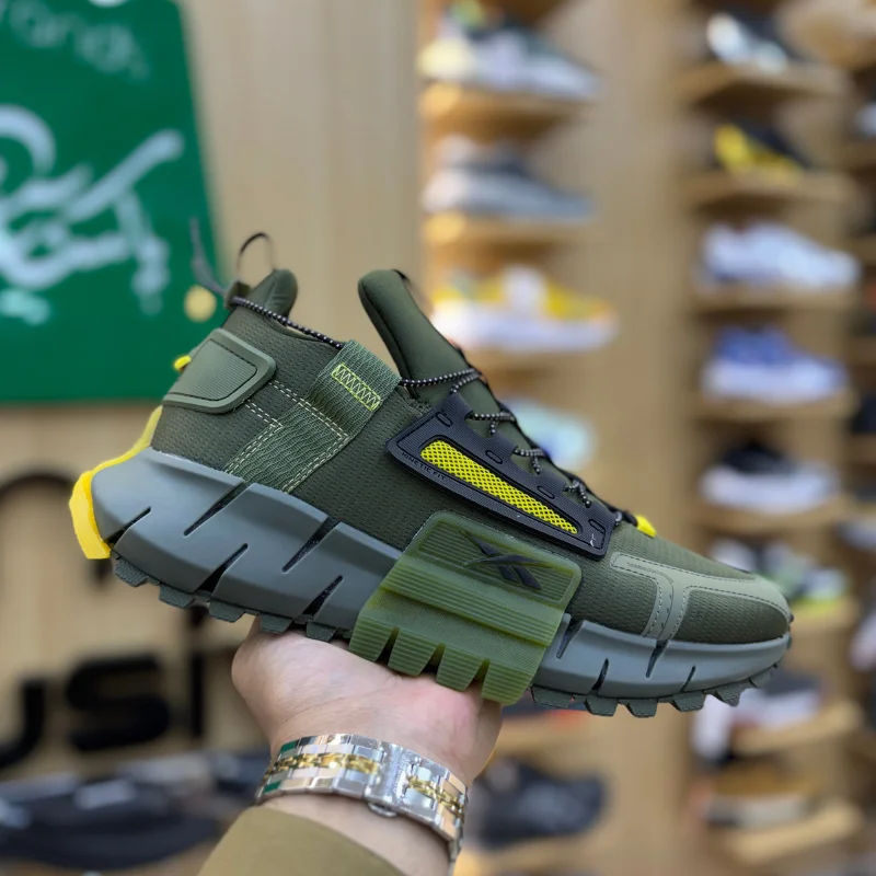 Rbk Zig Kinetica Edge Army Green