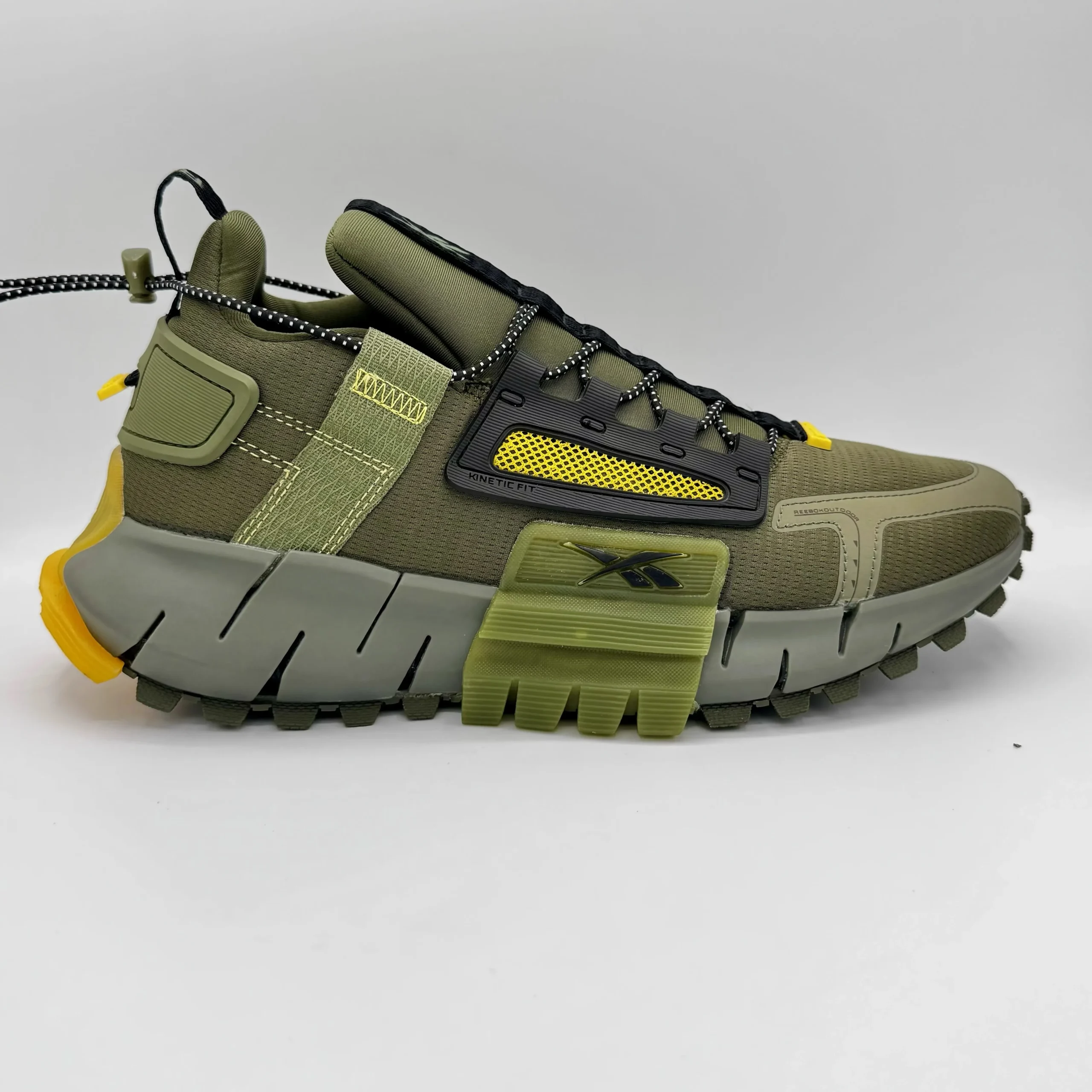Rbk Zig Kinetica Edge Army Green