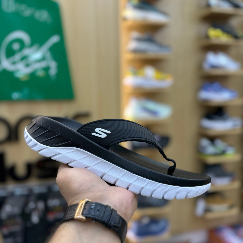 Sketchers Go Recover Black Duo
